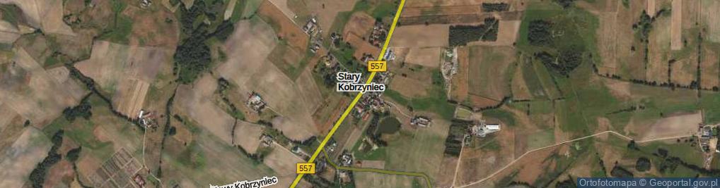 Zdjęcie satelitarne Stary Kobrzyniec ul.